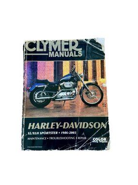 Clymer Harley-Davidson XL/XLH Sportster 1986-2003 Repair Service Manual M429-5